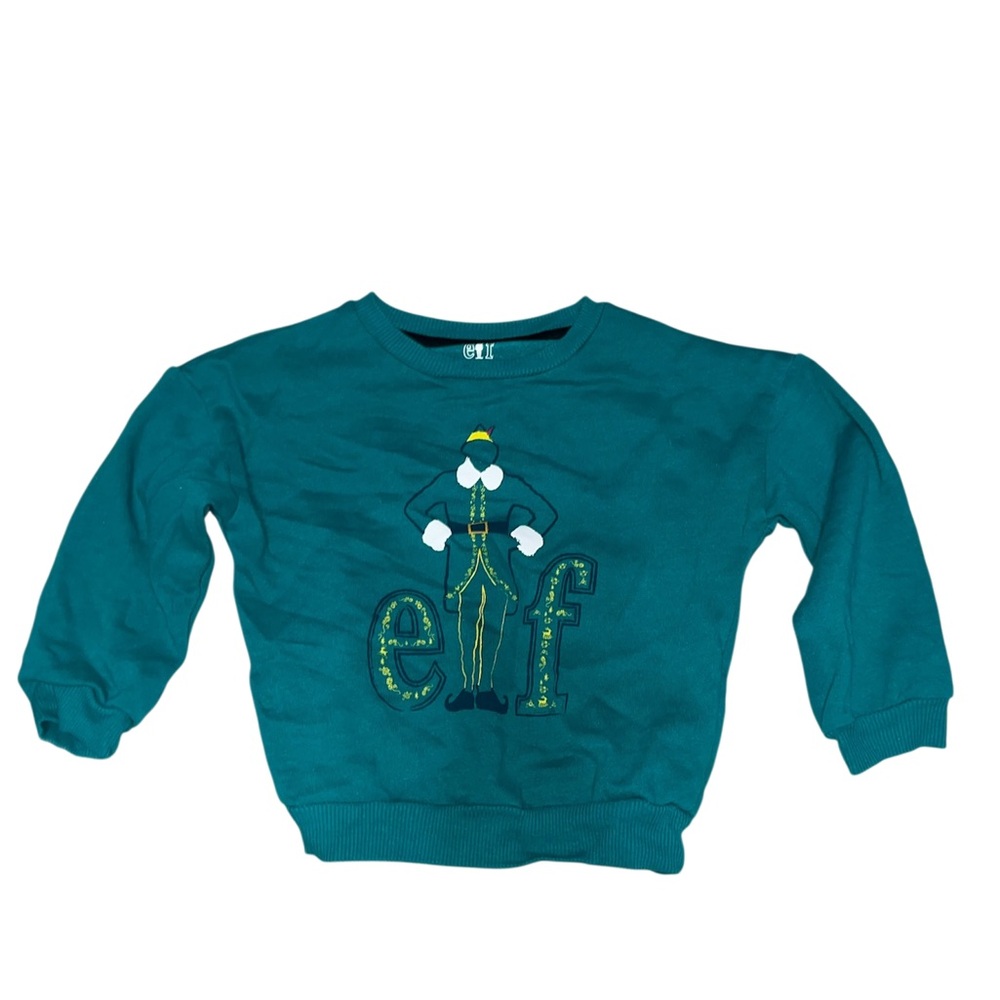 ELF (buddy the elf from the movie) Teal unisex crewneck